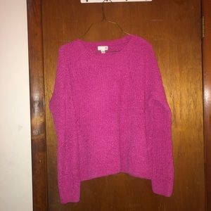 Pink Sweater